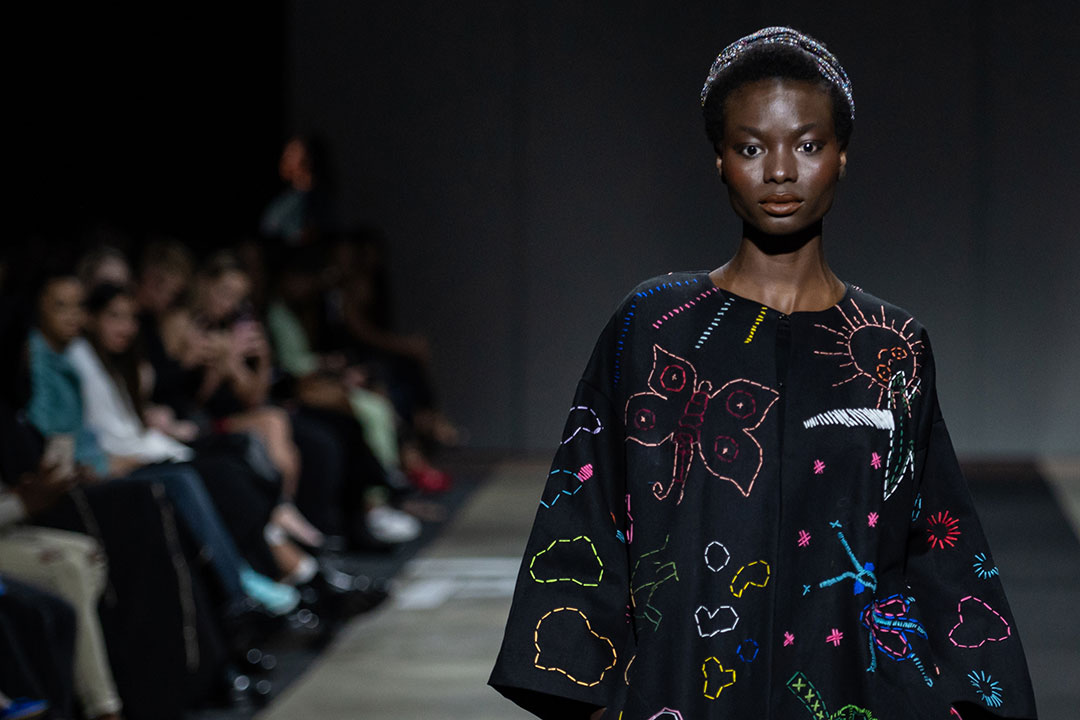 African Monarch Lodges at Fashion Week