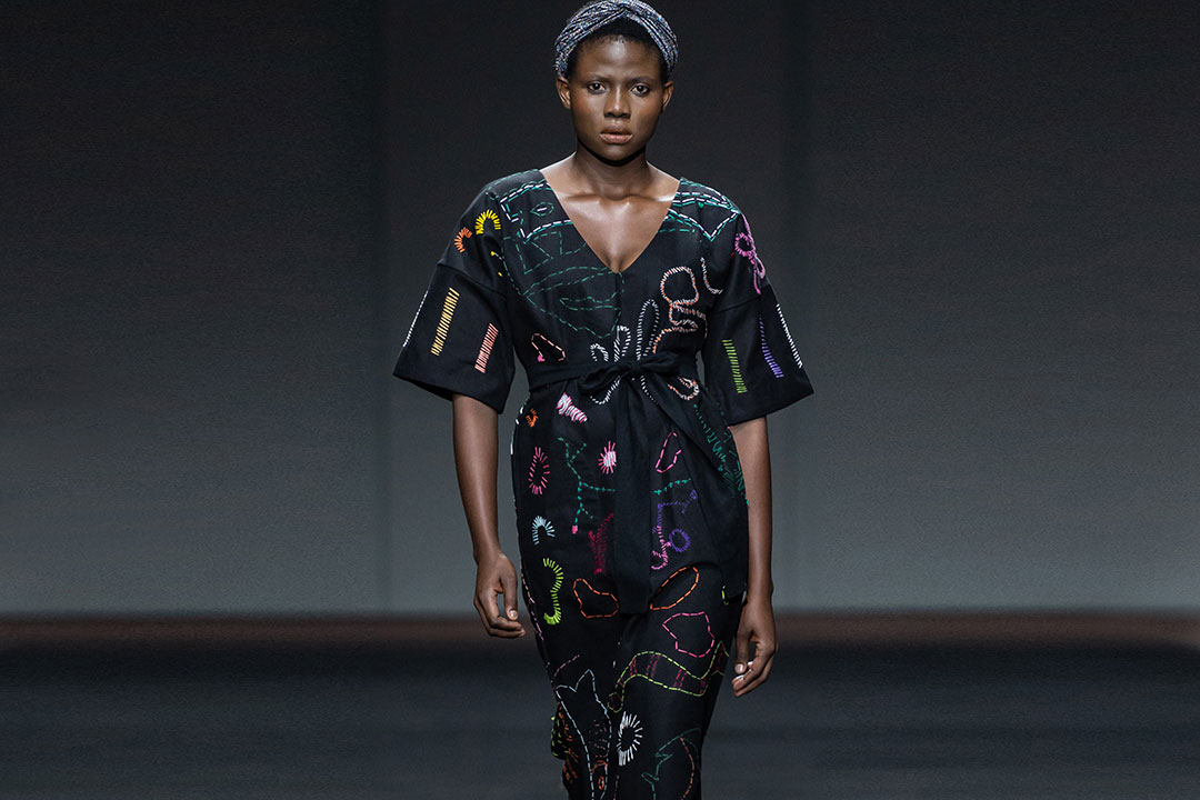 African Monarch Lodges at Fashion Week