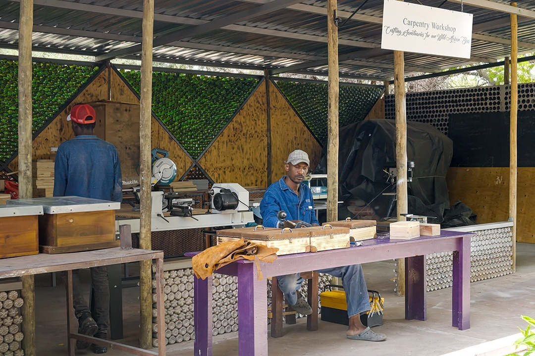 African Monarch Lodges Sijwa Project Carpentry Workshop