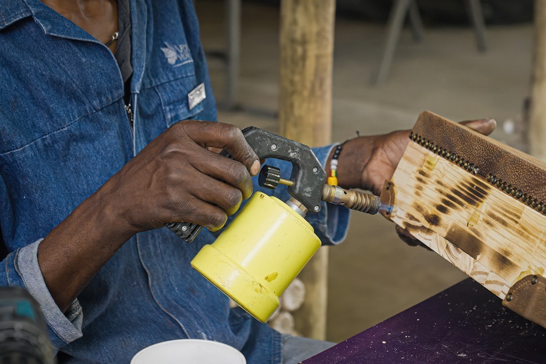 African Monarch Lodges Sijwa Project Carpentry Workshop